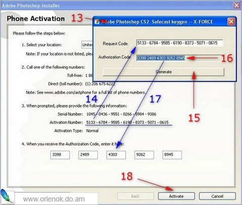 adobe offline activation request code invalid